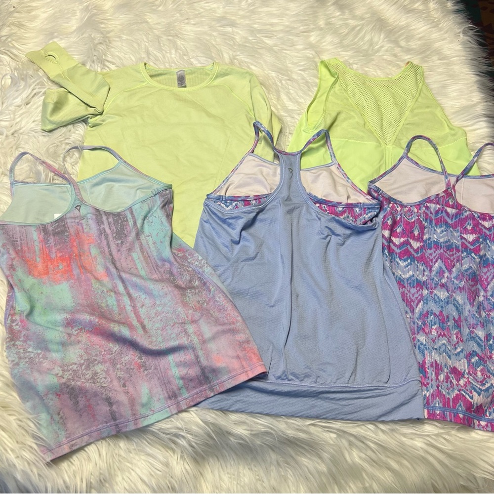 Lululemon IVIVVA sz 14 tops bundle